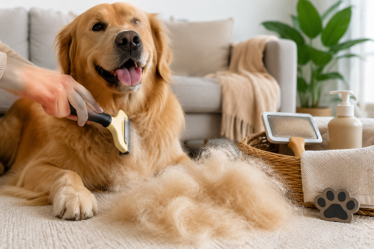 Dog Shedding Season Guide: How to Manage Excessive Hair at Home