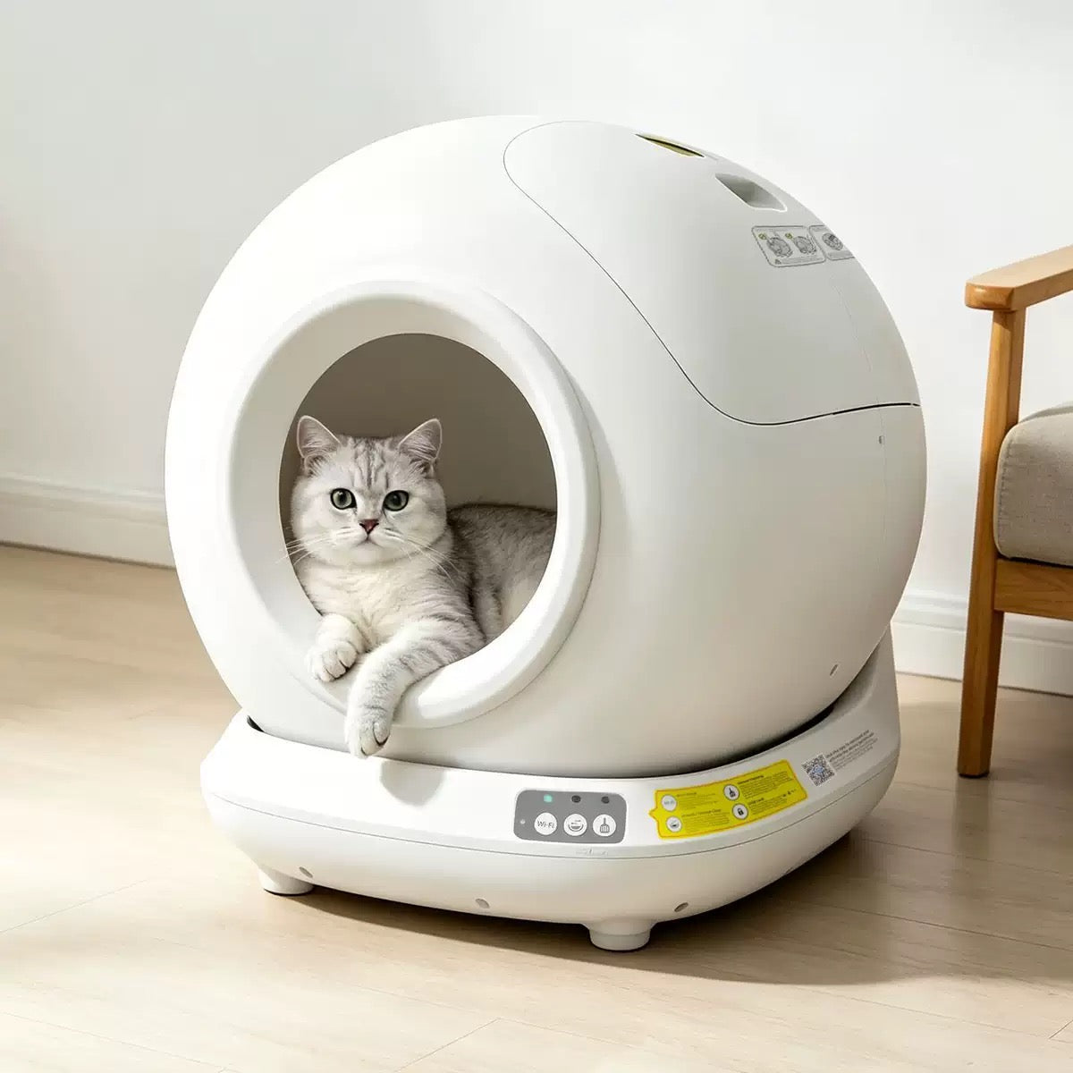 LuckyU Smart Self-Cleaning Litter Box