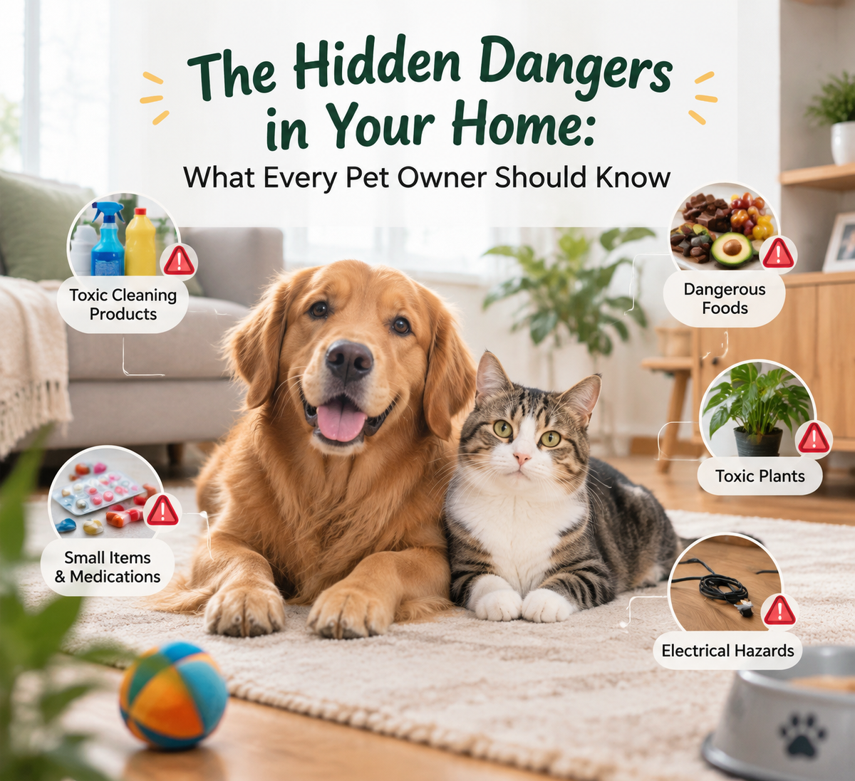 The Hidden Dangers in Your Home: What Every Pet Owner Should Know
