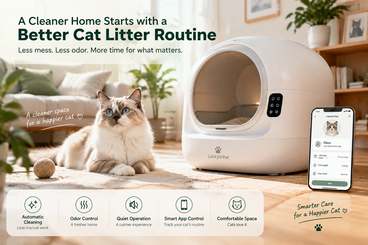 A Cleaner Home Starts with a Better Cat Litter Routine