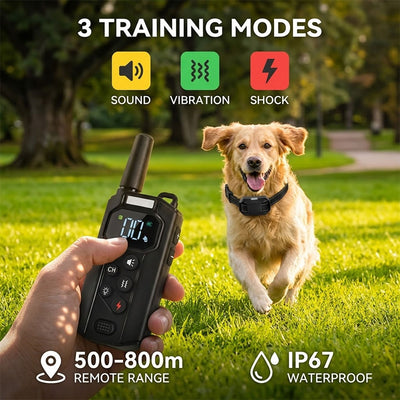 LuckyU Smart Dog Training Collar with Remote