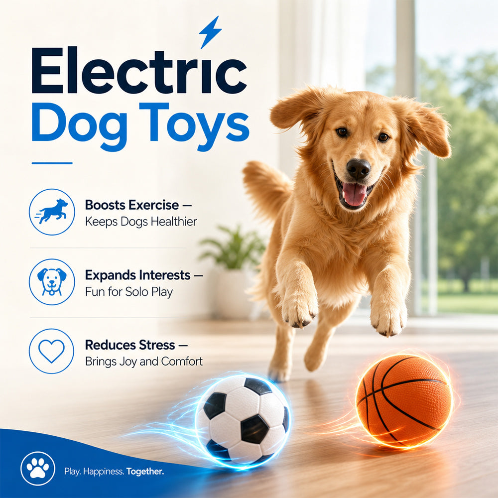LuckyU Smart Rolling Dog Ball
