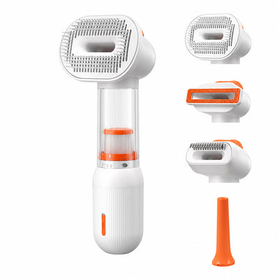 LuckyU 4-in-1 Smart Pet Grooming Brush