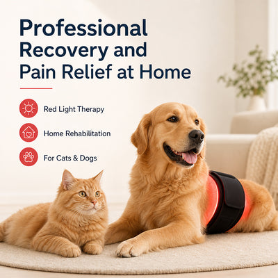 LuckyU Pet Red Light Therapy Mat for Dogs & Cat