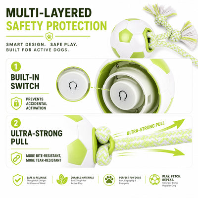 LuckyU Smart Rolling Dog Ball