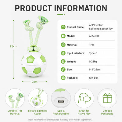 LuckyU Smart Rolling Dog Ball