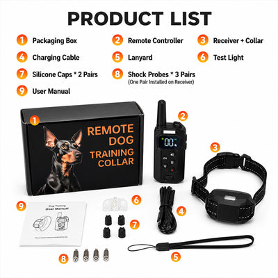 LuckyU Smart Dog Training Collar with Remote