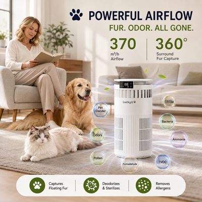 LuckyU Air Purifier Ultra-Quiet