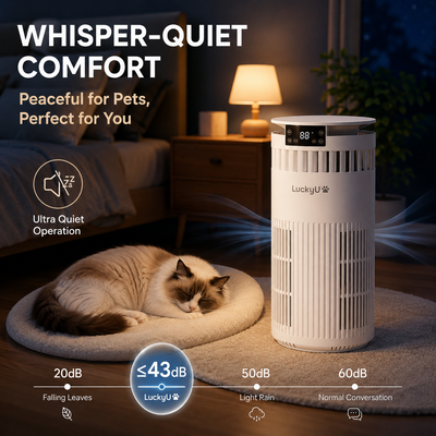 LuckyU Air Purifier Ultra-Quiet