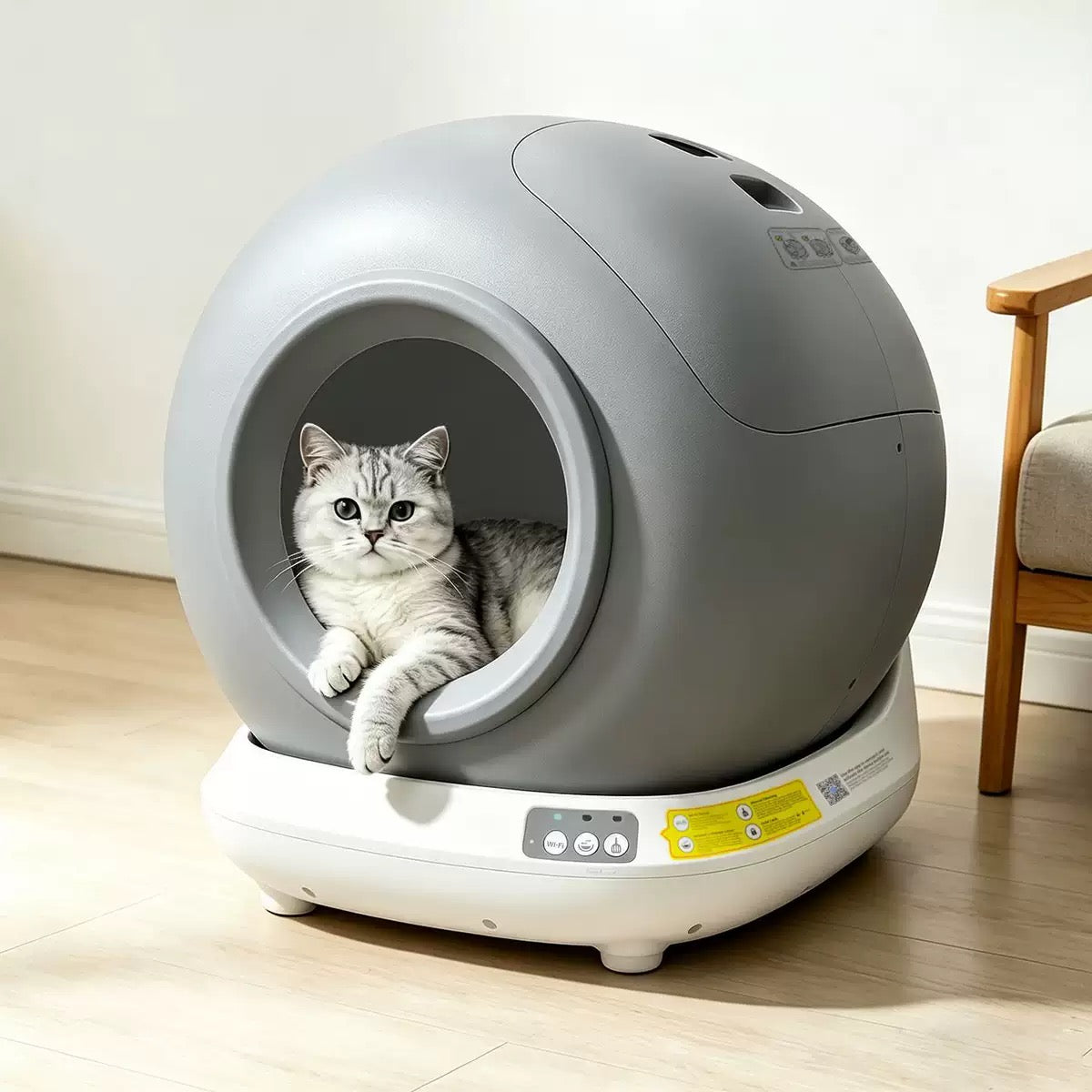 LuckyU Smart Self-Cleaning Litter Box
